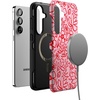 image:imageCasely Galaxy S25 Plus Case  Chateau Pups  French Dog  Bold Protective Design  Compatible with MagSafeBlush Garden  Floral Doodle