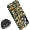 image:imageCasely Galaxy S25 Plus Case  Chateau Pups  French Dog  Bold Protective Design  Compatible with MagSafeBook Nook  Floral Library