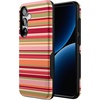 image:imageCasely Galaxy S25 Plus Case  Chateau Pups  French Dog  Bold Protective Design  Compatible with MagSafeCitrus Stripes  Poolside Print