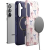 image:imageCasely Galaxy S25 Plus Case  Chateau Pups  French Dog  Bold Protective Design  Compatible with MagSafeCoquette Girlie  Pastel Bows