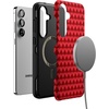 image:imageCasely Galaxy S25 Plus Case  Chateau Pups  French Dog  Bold Protective Design  Compatible with MagSafeCrazy in Love  Red Hearts