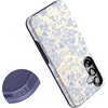 image:imageCasely Galaxy S25 Plus Case  Chateau Pups  French Dog  Bold Protective Design  Compatible with MagSafeCupids Canvas  Periwinkle Floral