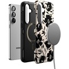 image:imageCasely Galaxy S25 Plus Case  Chateau Pups  French Dog  Bold Protective Design  Compatible with MagSafeDark Fantasy  Contrast Floral