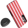 image:imageCasely Galaxy S25 Plus Case  Chateau Pups  French Dog  Bold Protective Design  Compatible with MagSafeEast Coast Summer  Red Stripes