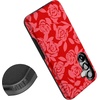 image:imageCasely Galaxy S25 Plus Case  Chateau Pups  French Dog  Bold Protective Design  Compatible with MagSafeFinal Rose  Red  Pink Floral