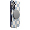 image:imageCasely Galaxy S25 Plus Case  Chateau Pups  French Dog  Bold Protective Design  Compatible with MagSafeFit Check  Light Blue Checkerboard