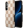 image:imageCasely Galaxy S25 Plus Case  Chateau Pups  French Dog  Bold Protective Design  Compatible with MagSafeFit Check  Neutral Checkerboard
