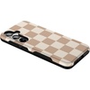 image:imageCasely Galaxy S25 Plus Case  Chateau Pups  French Dog  Bold Protective Design  Compatible with MagSafeFit Check  Neutral Checkerboard