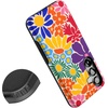 image:imageCasely Galaxy S25 Plus Case  Chateau Pups  French Dog  Bold Protective Design  Compatible with MagSafeFlower Patch  MultiColor Floral