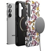 image:imageCasely Galaxy S25 Plus Case  Chateau Pups  French Dog  Bold Protective Design  Compatible with MagSafeFree Spirit  Rainbow Butterfly