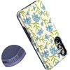 image:imageCasely Galaxy S25 Plus Case  Chateau Pups  French Dog  Bold Protective Design  Compatible with MagSafeGarden Breeze  Seaside Vines