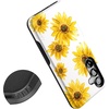 image:imageCasely Galaxy S25 Plus Case  Chateau Pups  French Dog  Bold Protective Design  Compatible with MagSafeGolden Garden  Yellow Sunflower