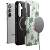 image:imageCasely Galaxy S25 Plus Case  Chateau Pups  French Dog  Bold Protective Design  Compatible with MagSafeHanging Around  Potted Plants Floral