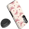 image:imageCasely Galaxy S25 Plus Case  Chateau Pups  French Dog  Bold Protective Design  Compatible with MagSafeHeart Flutters  Butterfly