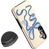 image:imageCasely Galaxy S25 Plus Case  Chateau Pups  French Dog  Bold Protective Design  Compatible with MagSafeHeartstrings  Blue Bow