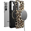 image:imageCasely Galaxy S25 Plus Case  Chateau Pups  French Dog  Bold Protective Design  Compatible with MagSafeInto the Wild  Leopard Print