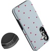 image:imageCasely Galaxy S25 Plus Case  Chateau Pups  French Dog  Bold Protective Design  Compatible with MagSafeLove Lines  Blue Stripes