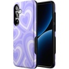image:imageCasely Galaxy S25 Plus Case  Chateau Pups  French Dog  Bold Protective Design  Compatible with MagSafeLove Song  Lavender Heart