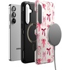image:imageCasely Galaxy S25 Plus Case  Chateau Pups  French Dog  Bold Protective Design  Compatible with MagSafeLover Girlie  Pink Bows