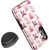 image:imageCasely Galaxy S25 Plus Case  Chateau Pups  French Dog  Bold Protective Design  Compatible with MagSafeLover Girlie  Pink Bows