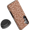 image:imageCasely Galaxy S25 Plus Case  Chateau Pups  French Dog  Bold Protective Design  Compatible with MagSafeMocha Meadow  Tiny Flowers