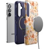 image:imageCasely Galaxy S25 Plus Case  Chateau Pups  French Dog  Bold Protective Design  Compatible with MagSafeMushroom Magic  Retro Floral