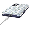 image:imageCasely Galaxy S25 Plus Case  Chateau Pups  French Dog  Bold Protective Design  Compatible with MagSafeNantucket Cottage  Blue Hydrangea
