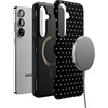 image:imageCasely Galaxy S25 Plus Case  Chateau Pups  French Dog  Bold Protective Design  Compatible with MagSafeOn the Dot  Black Polka Dot