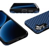 image:imageCasely Galaxy S25 Plus Case  Chateau Pups  French Dog  Bold Protective Design  Compatible with MagSafeOn the Dot  Navy Polka Dot