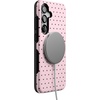 image:imageCasely Galaxy S25 Plus Case  Chateau Pups  French Dog  Bold Protective Design  Compatible with MagSafeOn the Dot  Pink  Brown Polka Dot