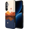 image:imageCasely Galaxy S25 Plus Case  Chateau Pups  French Dog  Bold Protective Design  Compatible with MagSafeOpposites Attract  Day  Night Mountains
