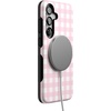 image:imageCasely Galaxy S25 Plus Case  Chateau Pups  French Dog  Bold Protective Design  Compatible with MagSafePink Plaid  Sunday Best