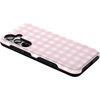 image:imageCasely Galaxy S25 Plus Case  Chateau Pups  French Dog  Bold Protective Design  Compatible with MagSafePink Plaid  Sunday Best