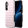 image:imageCasely Galaxy S25 Plus Case  Chateau Pups  French Dog  Bold Protective Design  Compatible with MagSafePink Plaid  Sunday Best