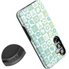 image:imageCasely Galaxy S25 Plus Case  Chateau Pups  French Dog  Bold Protective Design  Compatible with MagSafePura Vida  Coastal Checkers