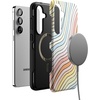 image:imageCasely Galaxy S25 Plus Case  Chateau Pups  French Dog  Bold Protective Design  Compatible with MagSafeRide The Wave  Pastel Rainbow Lined