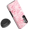 image:imageCasely Galaxy S25 Plus Case  Chateau Pups  French Dog  Bold Protective Design  Compatible with MagSafeSealed with a Kiss  Pink Lipstick