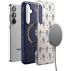 image:imageCasely Galaxy S25 Plus Case  Chateau Pups  French Dog  Bold Protective Design  Compatible with MagSafeSeaside Stitch  Vintage Roses