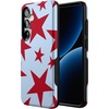 image:imageCasely Galaxy S25 Plus Case  Chateau Pups  French Dog  Bold Protective Design  Compatible with MagSafeStars Align  Blue  Red Stars