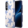 image:imageCasely Galaxy S25 Plus Case  Chateau Pups  French Dog  Bold Protective Design  Compatible with MagSafeStars Align  Blue  White Stars