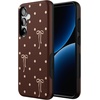 image:imageCasely Galaxy S25 Plus Case  Chateau Pups  French Dog  Bold Protective Design  Compatible with MagSafeTeddy Bows  Brown Polka Dot