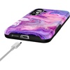 image:imageCasely Galaxy S25 Plus Case  Chateau Pups  French Dog  Bold Protective Design  Compatible with MagSafeTie Dying Over You  Purple Marble