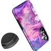 image:imageCasely Galaxy S25 Plus Case  Chateau Pups  French Dog  Bold Protective Design  Compatible with MagSafeTie Dying Over You  Purple Marble