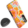 image:imageCasely Galaxy S25 Plus Case  Chateau Pups  French Dog  Bold Protective Design  Compatible with MagSafeTropical Color Splash  Abstract Retro