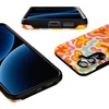 image:imageCasely Galaxy S25 Plus Case  Chateau Pups  French Dog  Bold Protective Design  Compatible with MagSafeTropical Color Splash  Abstract Retro