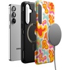 image:imageCasely Galaxy S25 Plus Case  Chateau Pups  French Dog  Bold Protective Design  Compatible with MagSafeTropical Color Splash  Abstract Retro