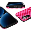 image:imageCasely Galaxy S25 Plus Case  Chateau Pups  French Dog  Bold Protective Design  Compatible with MagSafeVibe Check  Pink Checkerboard