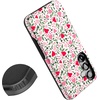 image:imageCasely Galaxy S25 Plus Case  Chateau Pups  French Dog  Bold Protective Design  Compatible with MagSafeVines of Love  Floral Heart