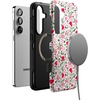 image:imageCasely Galaxy S25 Plus Case  Chateau Pups  French Dog  Bold Protective Design  Compatible with MagSafeVines of Love  Floral Heart