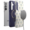 image:imageCasely Galaxy S25 Plus Case  Chateau Pups  French Dog  Bold Protective Design  Compatible with MagSafeVintage Garden  Blue Hydrangea